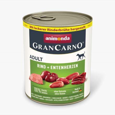 Animonda GranCarno Adult Marha-kacsaszív 800g (82747)