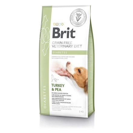 Brit GF Veterinary Care Diabetes gyógytáp kutyáknak  2kg