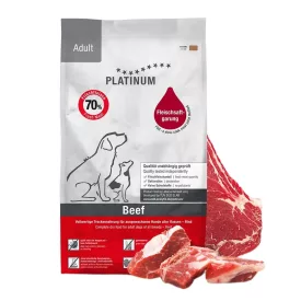   PLATINUM Adult Beef+Potato kutyatáp felnőtt kutyának marhahúsból 1,5kg