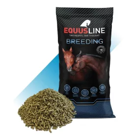   Equusline Colts Super pellet alaptakarmány vemhes és szoptató kancák, valamint egy évesnél fiatalabb csikók számára 20kg