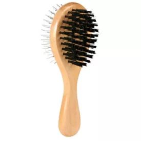   Trixie 2322 Brush double sided - dupla oldalú kefe kutyák és macskák részére 5x17cm 