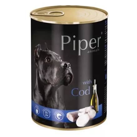 Piper Adult Cod (tőkehal-paradicsom) konzerv 400g
