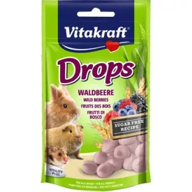   Vitakraft Drops erdei gyümölcs - jutalomfalat rágcsálóknak (75g)