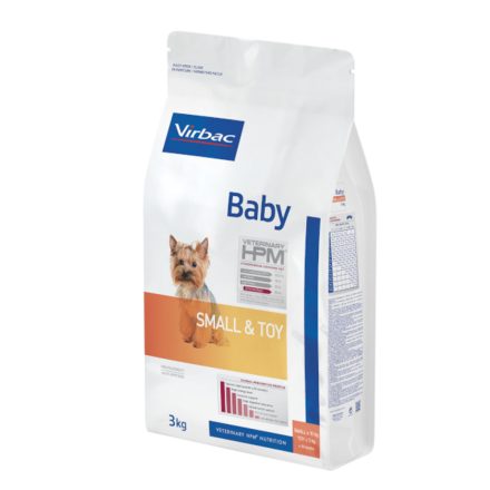 Virbac HPM Baby Dog Small & Toy száraz eledel 3kg