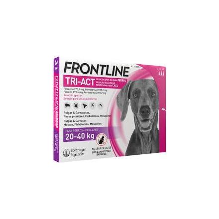 Frontline Tri-Act spot on  L  20-40kg  1ampulla