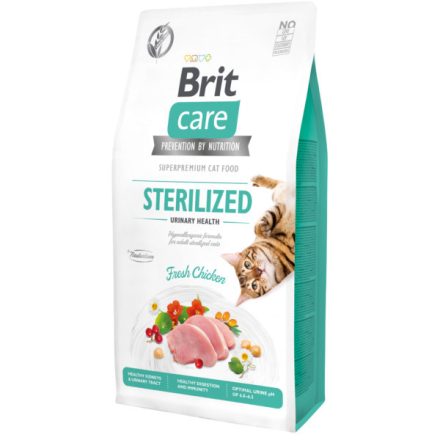 Brit Care Cat Grain Free Sterilised - Urinary Health Chicken 2kg