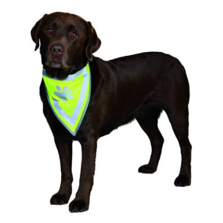 Trixie 30123 Safety Neckerchief - Fényvisszaverős kutyakendő L-XL