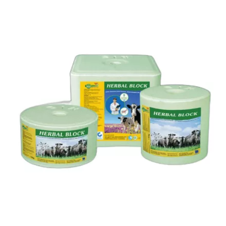 Herbal Block mikroelemes nyalósó emésztéssegítő és parazitaellenes gyógynövénykeverékkel 10kg