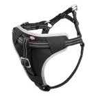 Trixie 12856 Car Harness Comfort - biztonsági hám autóba -fekete - (M) kutyák részére (50-65cm/20mm)