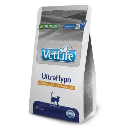 Vet Life Natural Diet Cat UltraHypo gyógytáp 400g