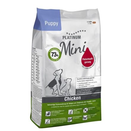 PLATINUM Puppy Chicken MINI Kölyök kutyatáp kistestű kutyának csirkehúsból 900g