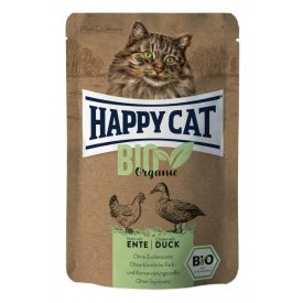  Happy Cat Bio Organic alutasakos eledel - Baromfi és kacsa 85g