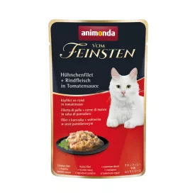   Animonda vom Feinsten marha csirkefilével paradicsomszószban 50g (83687) lejárat közeli