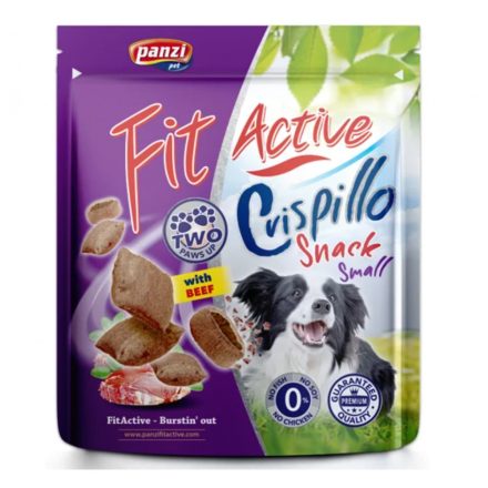 Panzi Fitactive Crispillo Snack Small Marhás - jutalomfalat kutyák részére 180g