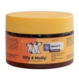   Olly & Molly Boost It Immunerő+ immunerősítő gyógynövényekkel kutyának 100g