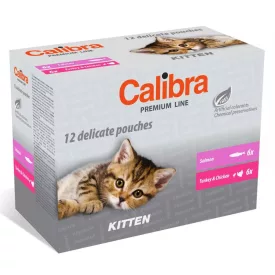 Calibra Cat Premium Line Kitten Multipack 12x100g