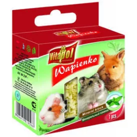   Vitapol Mineral Block mentol - fogkoptató rágcsálók és nyulak részére (40g)