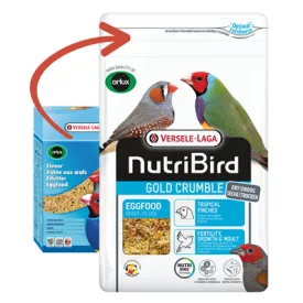   Versele-Laga NutriBird Gold Crumble Tropical Finches -lágyeleség egzotikus pintyeknek 1kg (422251)