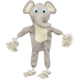   Trixie 36133 elefánt kötéllel, szövetből játék kutyának 42cm