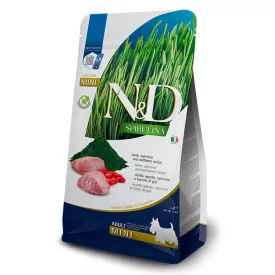   N&D Dog Spirulina Adult Mini bárány, spirulina és goji-bogyó száraztáp kutyának 2kg