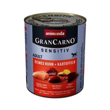 Animonda GranCarno Sensitiv Adult csirke,burgonya 800g (82419)