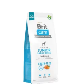 Brit Care Grain-free Junior Large Breed Salmon & Potato 12kg