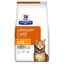   Hill's PD Feline c/d Multicare Urinary Care gyógytáp 1,5kg  