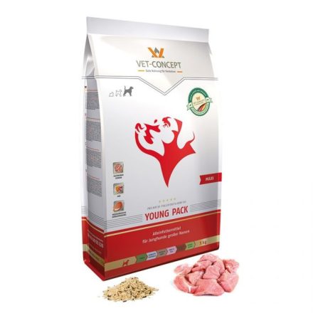 Vet-Concept Young Pack Maxi kutyatáp fiatal kutyáknak 5kg