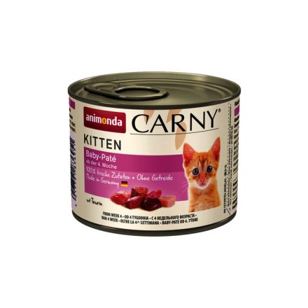 Animonda Carny Kitten baby paté 200g (83695)