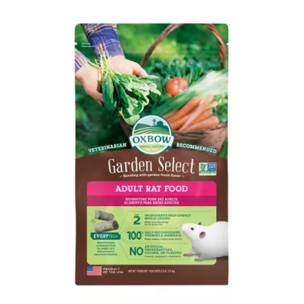 Oxbow Garden Select Adult Rat teljesértékű táp patkányok részére 1,13kg