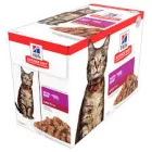 Hill's SP Feline Adult Beef alutasakos 12x85g 