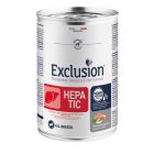 Exclusion Veterinary Diet Hepatic Pork-rice and pea konzerv kutyának 400g