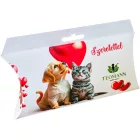 Teomann Ajándék Párnadoboz Kutyáknak jutalomfalattal töltve -nyulas- kb 80g
