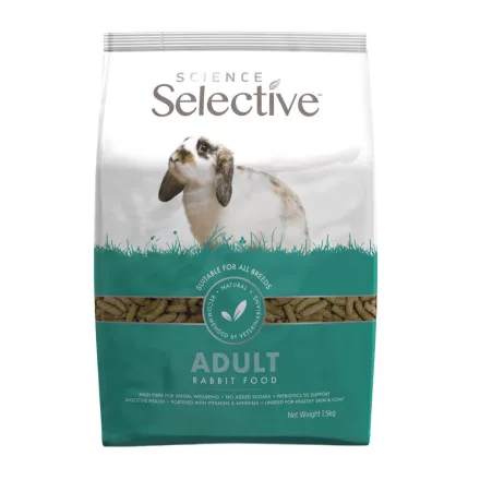 Science Selective™ Rabbit Adult teljes értékű táp felnőtt nyulak részére 1,5kg