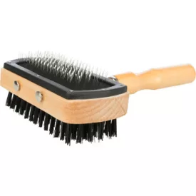    Trixie 2305 Soft Brush, double sided - kétoldalú kefe kutyák részére (10x18cm)