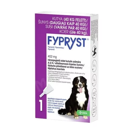 Fypryst spot on 4,02ml kutyák részére 40kg felett 1db