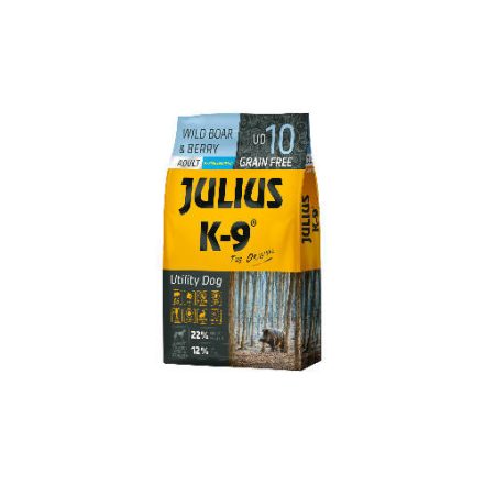 Julius K-9 Utility Dog Hypoallergenic Adult Wild boar, berry Adult száraztáp 3kg