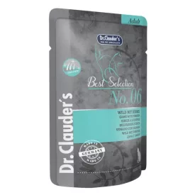   Dr.Clauders Best Selection No6 vadhús sütőtökkel - Hair&Skin alutasakos eledel macskának 85g