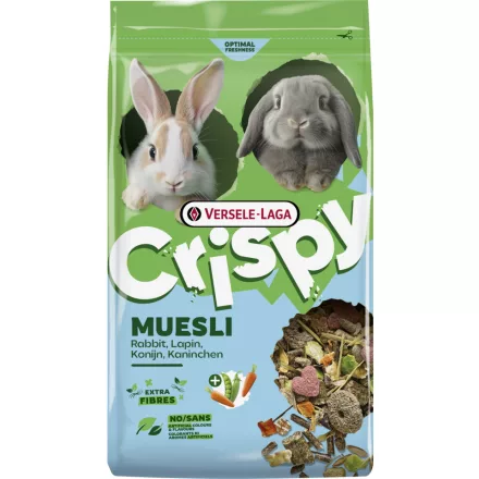 Versele-Laga Crispy Muesli Rabbits- eledel nyúlnak 2,5 kg (461802)