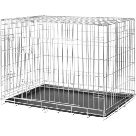   Trixie 3923 Home Kennel – szobakennel (horganyzott fém) kutyák részére (78x62x55cm)