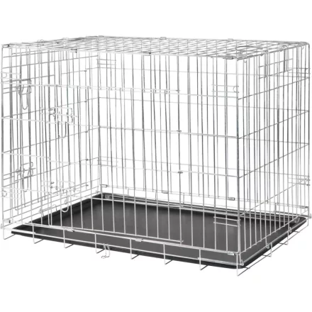 Trixie 3923 Home Kennel – szobakennel (horganyzott fém) kutyák részére (78x62x55cm)