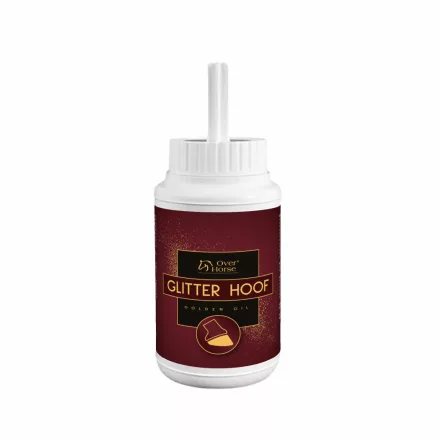OverHorse - Arany csillámporos pataápoló lovaknak 550 ml