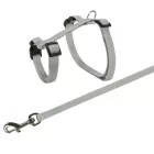 Trixie 6260 hám és póráz szett - gyorscsattal nyulak részére (25-44cm/10mm)