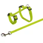 Trixie 6260 hám és póráz szett - gyorscsattal nyulak részére (25-44cm/10mm)