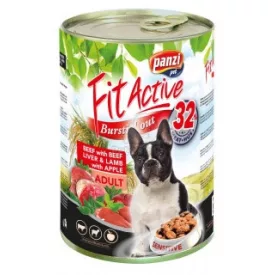 FitActive konzerv marha-máj-bárány almával 1240g