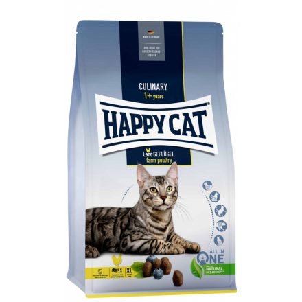 Happy Cat Culinary Land Geflügel - Baromfi - száraz macskaeledel 300g