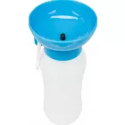 Trixie 24609 Bottle with Drinking Bowl - Műanyag úti itató, tállal kutyák részére (0,55l)