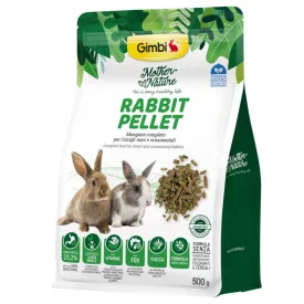 Gimbi Mother Nature Gabonamentes nyúltáp pellet 500g