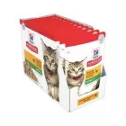 Hill's SP Feline Kitten Chicken alutasakos 12x85g