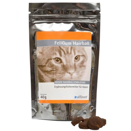 Feligum Hairball Szőroldó tabletta 40g